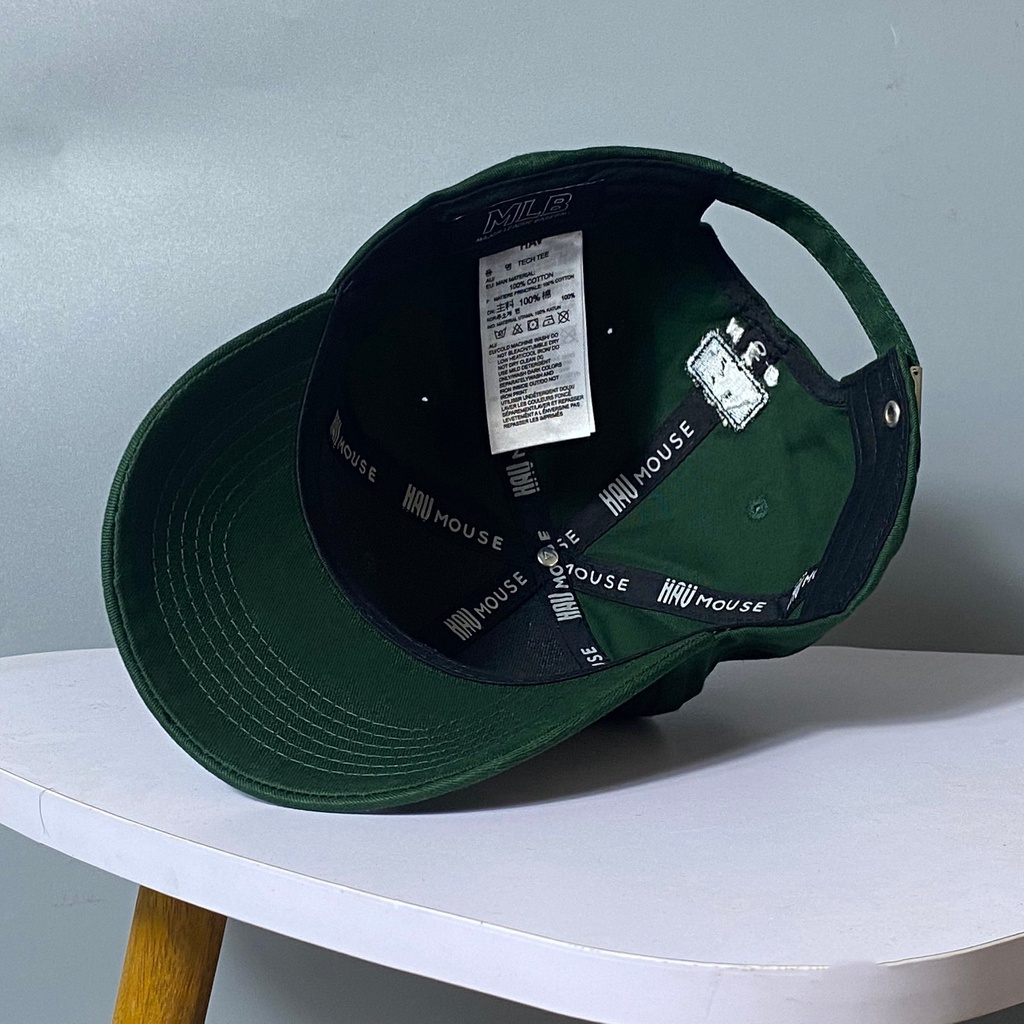 Mũ lưỡi trai NY xanh logo thêu chỉ trắng cá tính dành cho cả nam và nữ full hộp để làm quà tặng