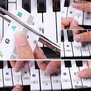 Miếng dán bàn phím piano và đàn piano cho 49 61 76 88 wn