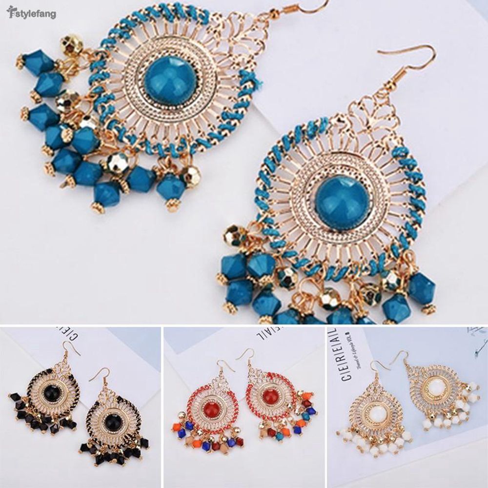 Khuyên Tai Nữ Trang Dáng Dài Tạo Hình Độc Đáo