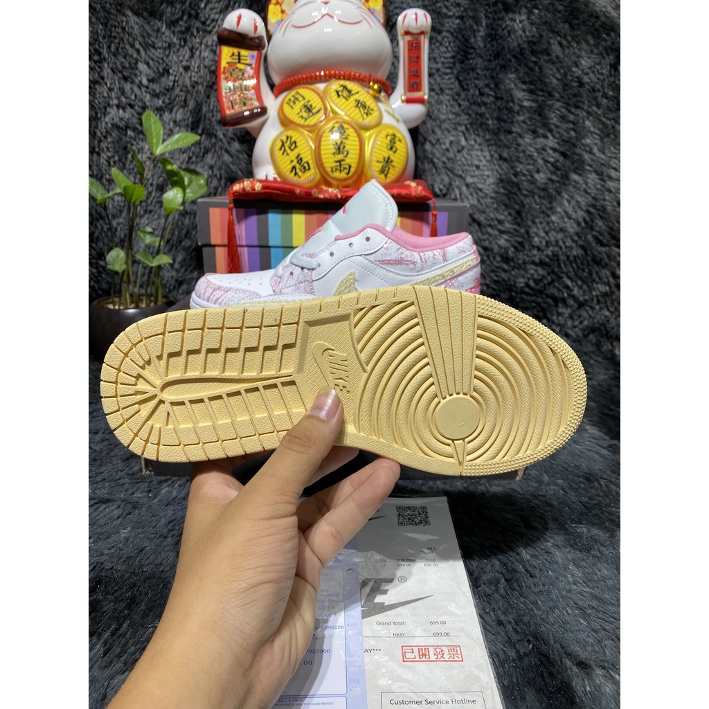 [FullBox+Ảnh Thật] Giày Sneaker Jordan hồng trắng siêu xinh hàng 11 trung