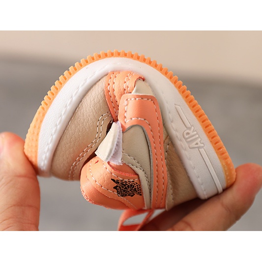 Chú ý Sz Giày Thể Thao Cao Cổ Phong Cách Cá Tính Cho Bé Trai Bé Gái 1-4 Tuổi K168