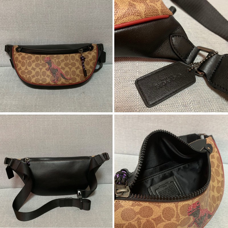 Túi COACH F78777 đeo chéo ngực và trước bụng phong cách thể thao chất lượng cao cho nam và nữ