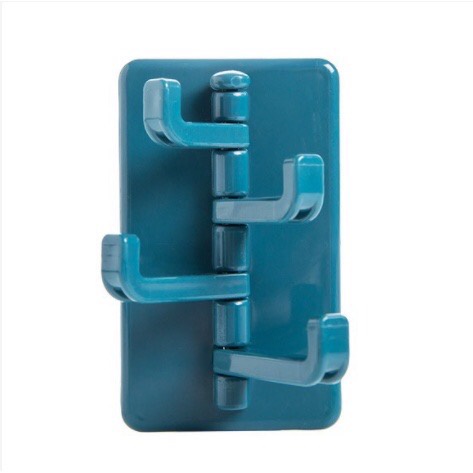 Móc xoay 4 chấu treo đồ dán tường đa năng, treo chìa khóa ,vật dụng cá nhân tiện lợi 88119