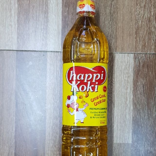 Dầu ăn Happi koki 1L