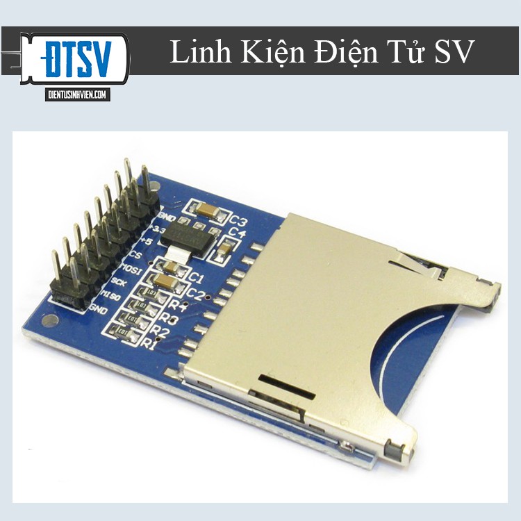 Module Đọc Thẻ Nhớ Micro SD/Micro SDHC SPI