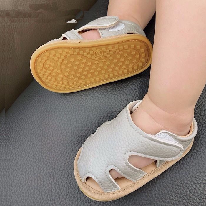 Giày sandal tập đi cho bé đế cao su mềm mại chống trơn trượt cực chất cho bé