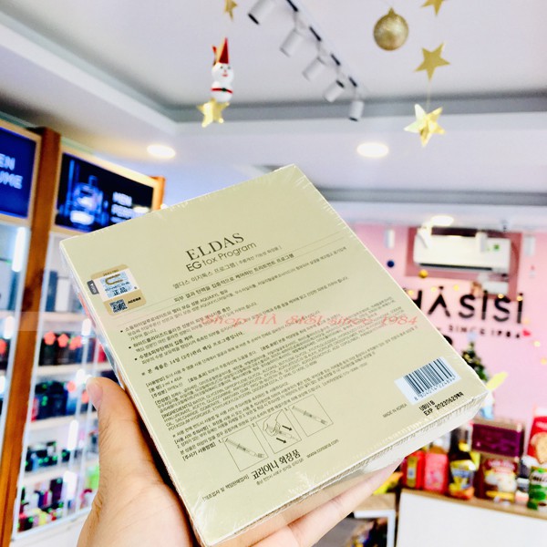 Serum tế bào gốc ELDAS EG TOX PROGRAM COREANA (4 Ống/Hộp)