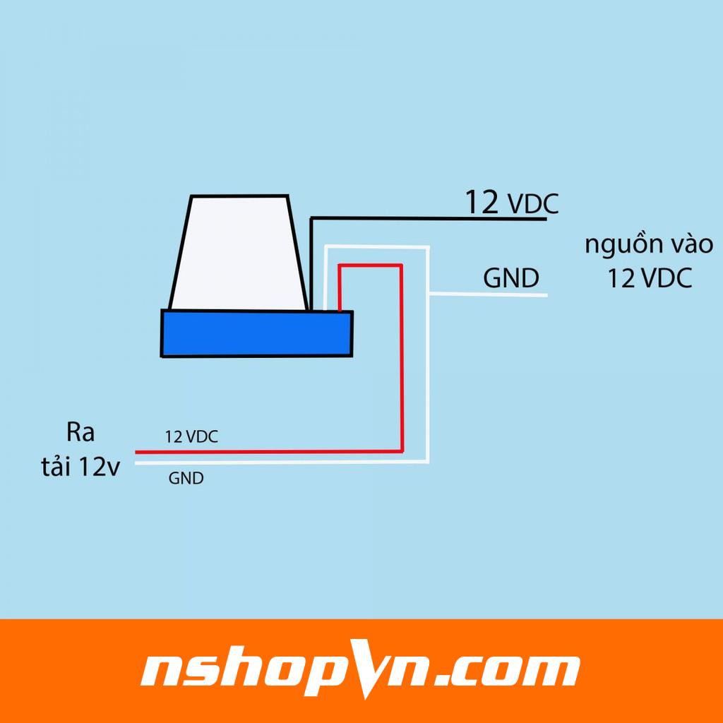 Cảm Biến Ánh Sáng Relay Ngoài Trời AS-10 12V