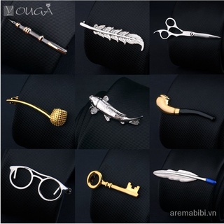 Kẹp cà vạt phong cách Hàn Quốc thời trang sang trọng cho nam
