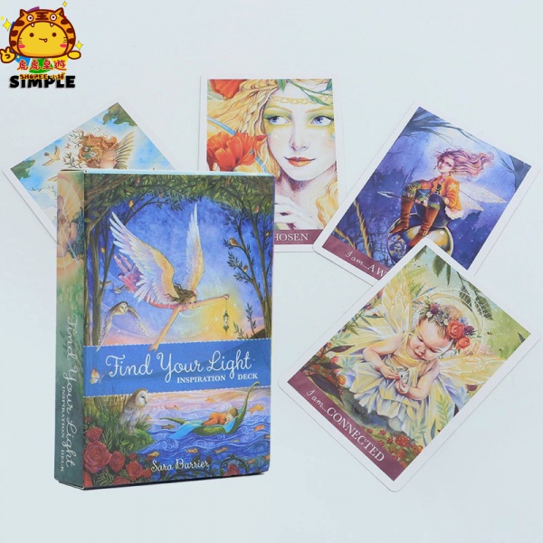 Bộ Thẻ Bài Chơi game Lấy Cảm Hứng Từ Phim Find your light set 44 Lá