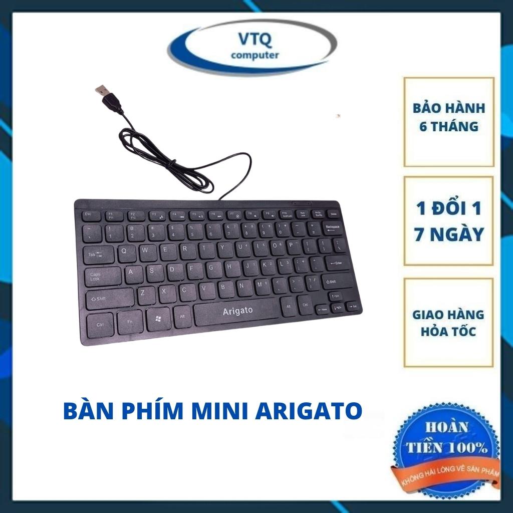 Bàn phím mini ARIGATO nhỏ gọn.bảo hành 6 tháng