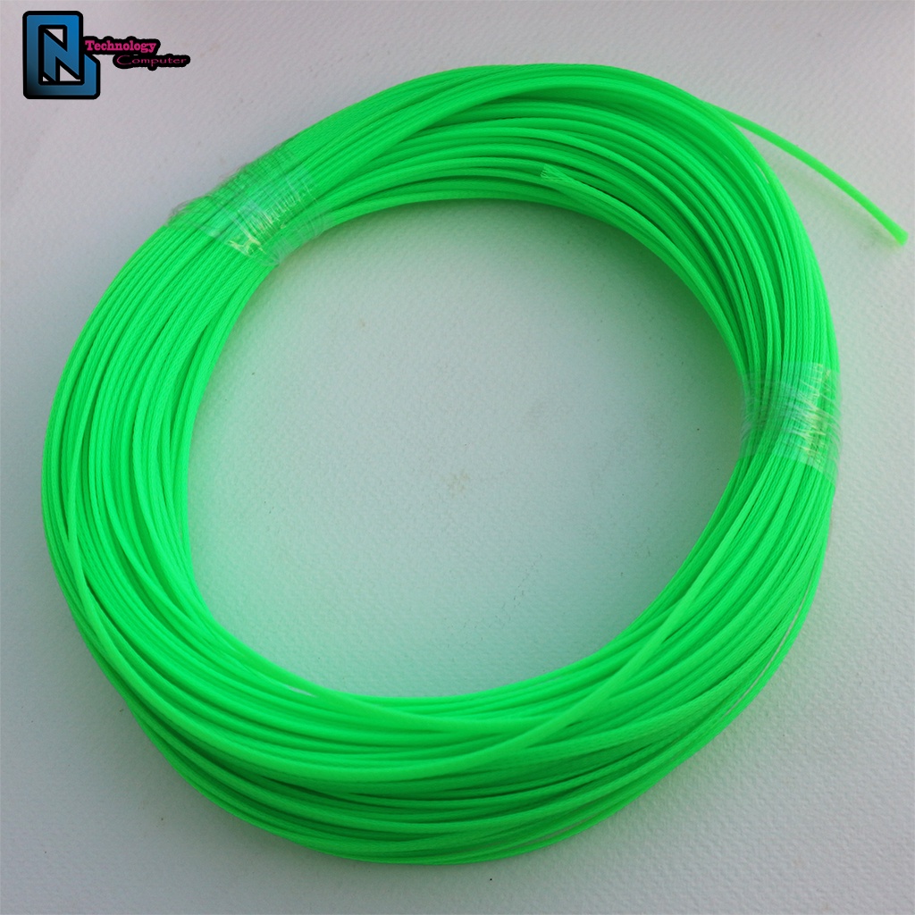 Lưới Sợi PET 3MM Dệt Monofilament Trong Suốt Trắng Đen Độ Co Giãn Tốt Thích Hợp Làm Dây Lưới Bện Cáp USB