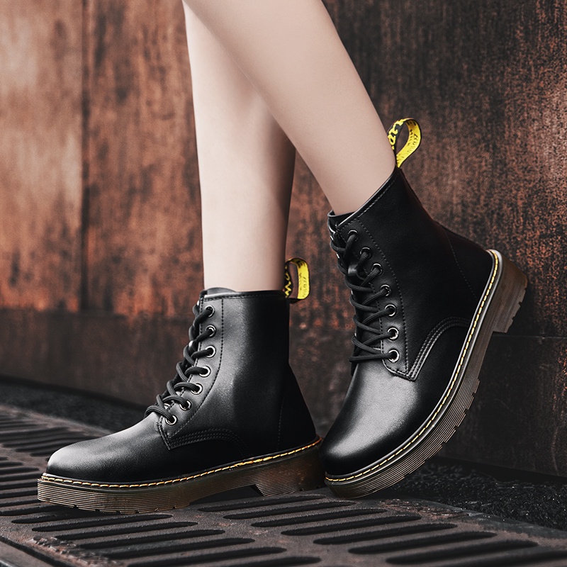 Giày Boots Martin Cổ Cao Phong Cách Thời Trang Anh Quốc Có Size 35-45