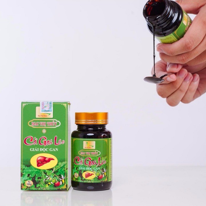 Cao Cà Gai Leo Nguyên Chất Lọ 100g_Bảo vệ lá gan của bạn hàng ngày hiệu quả | BigBuy360 - bigbuy360.vn