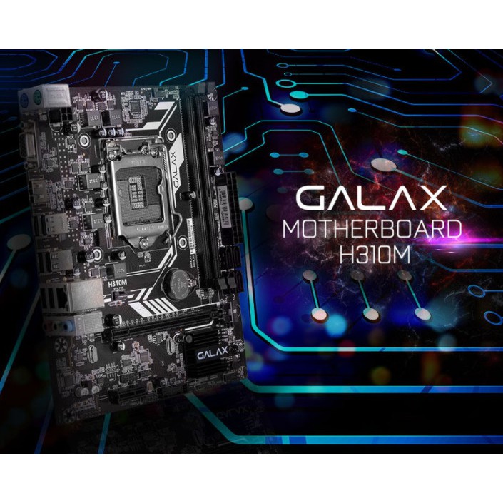Main Galax H310 Bo mạch chính vi tính Intel H310IH31CMAGL01CW Galax ( New ) BH 7 NGÀY