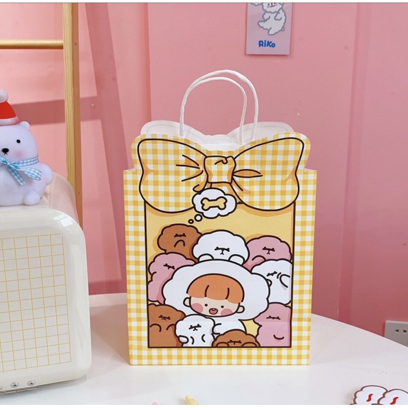 Túi giấy/túi đựng hộp quà dễ thương | BigBuy360 - bigbuy360.vn