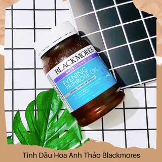 [ĐỦ BILL CHEMIST] - TINH DẦU HOA ANH THẢO BLACKMORES EVENING PRIMROSE OIL 190 VIÊN ÚC