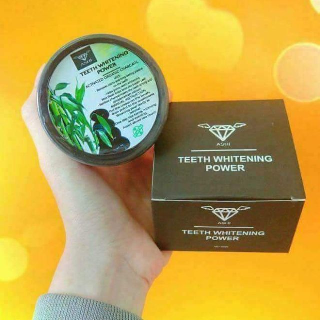 Bột trắng răng than tre ashi