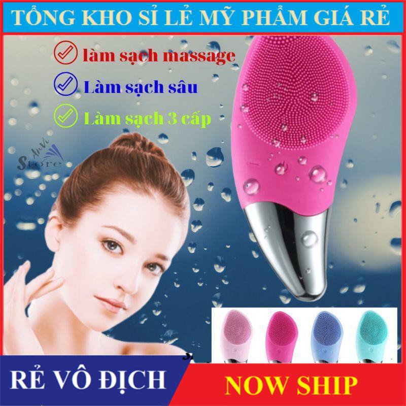 Máy rửa mặt  cao cấp 3in1 giúp sạch bã nhờn, lớp trang điểm SONIC FACIAL - FOREVER | BigBuy360 - bigbuy360.vn