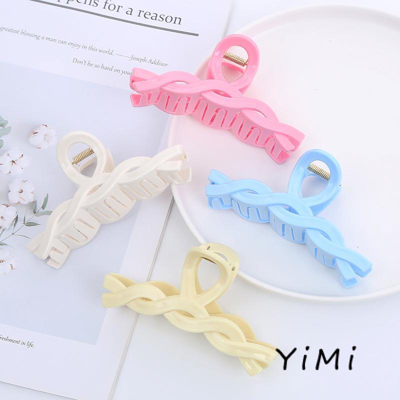 Kẹp tóc kiểu XOẮN DÂY thời trang xuân và hè màu xinh động