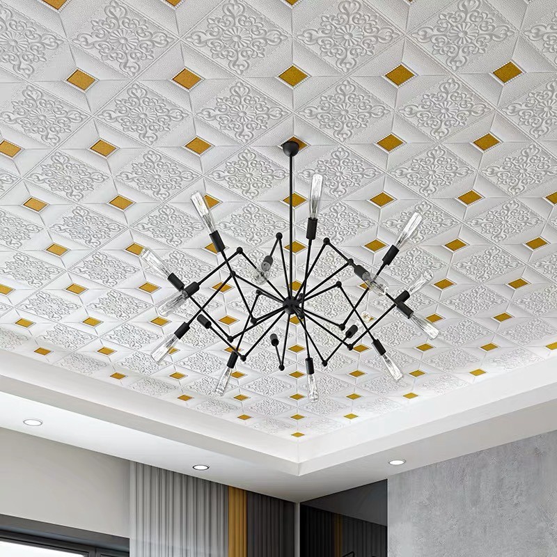 Xốp dán tường giả gạch 3D - Khổ 35x35cm siêu dinh bền đẹp phong cách giá rẻ