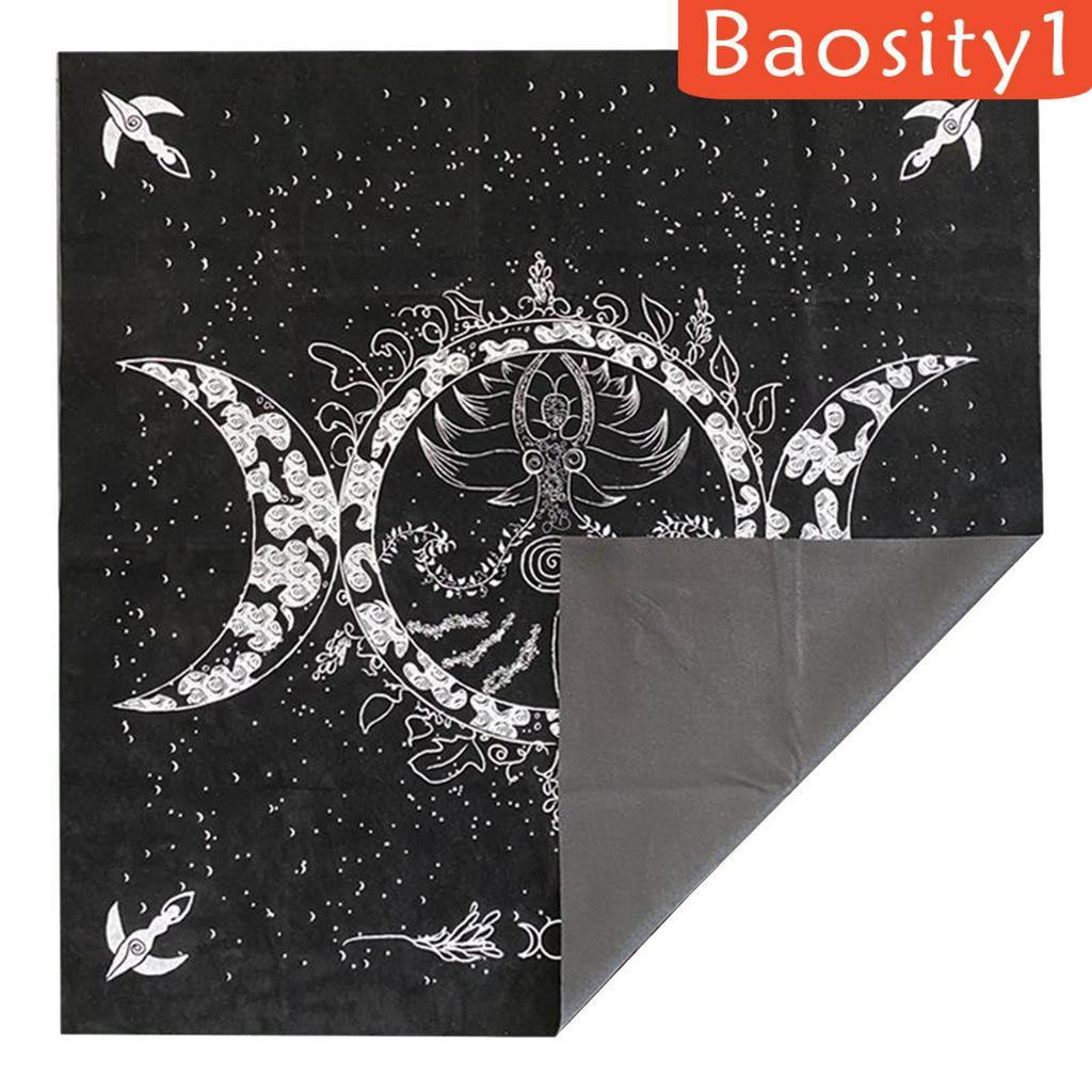 [Baosity1] Khăn Trải Bàn Bó Bài Tarot Astrology 49cm Mới