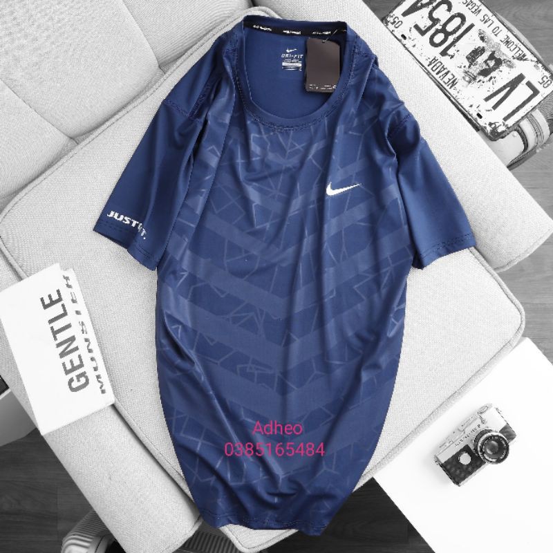 Áo thun thể thao nam tay ngắn không cổ bigsize