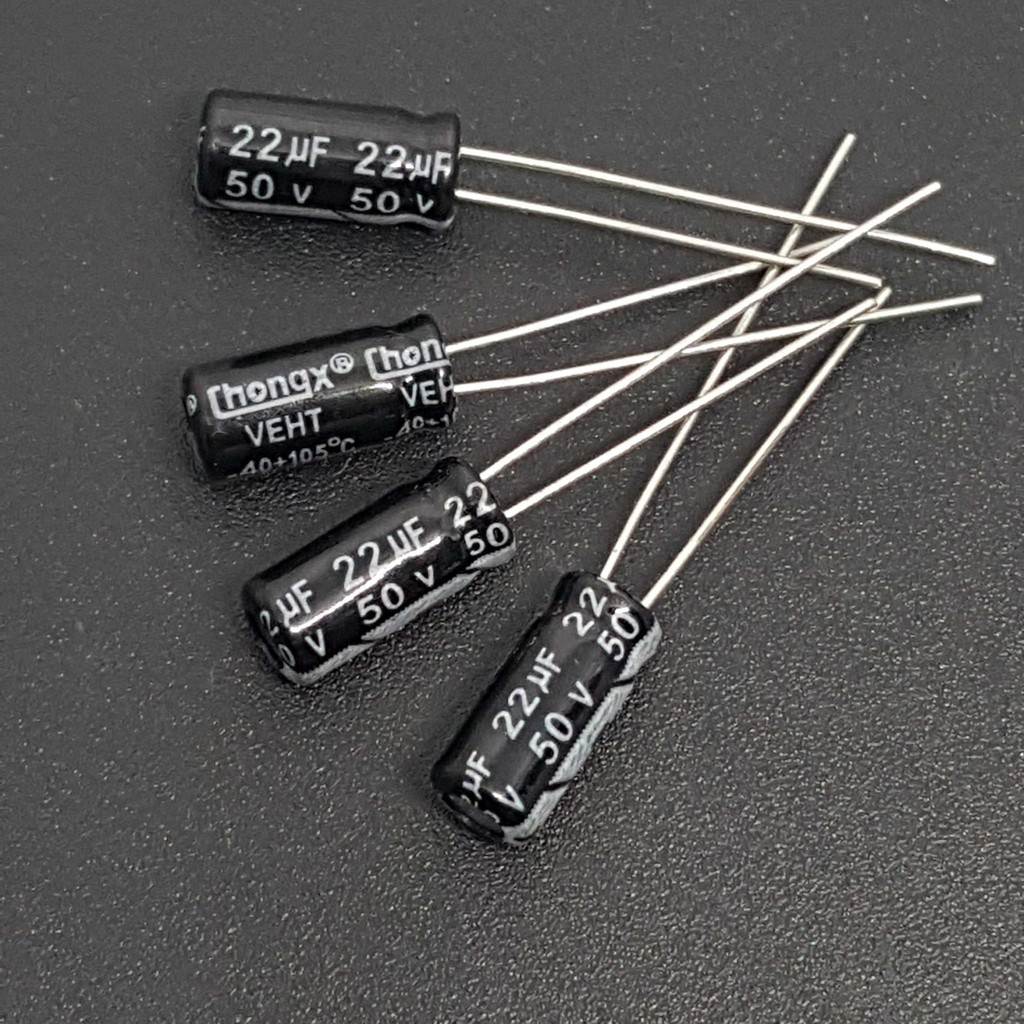 10 con Tụ 22uF 50V (4x7mm)