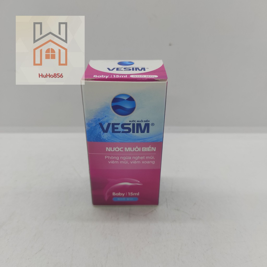 Nước muối biển Vesim baby 15ml