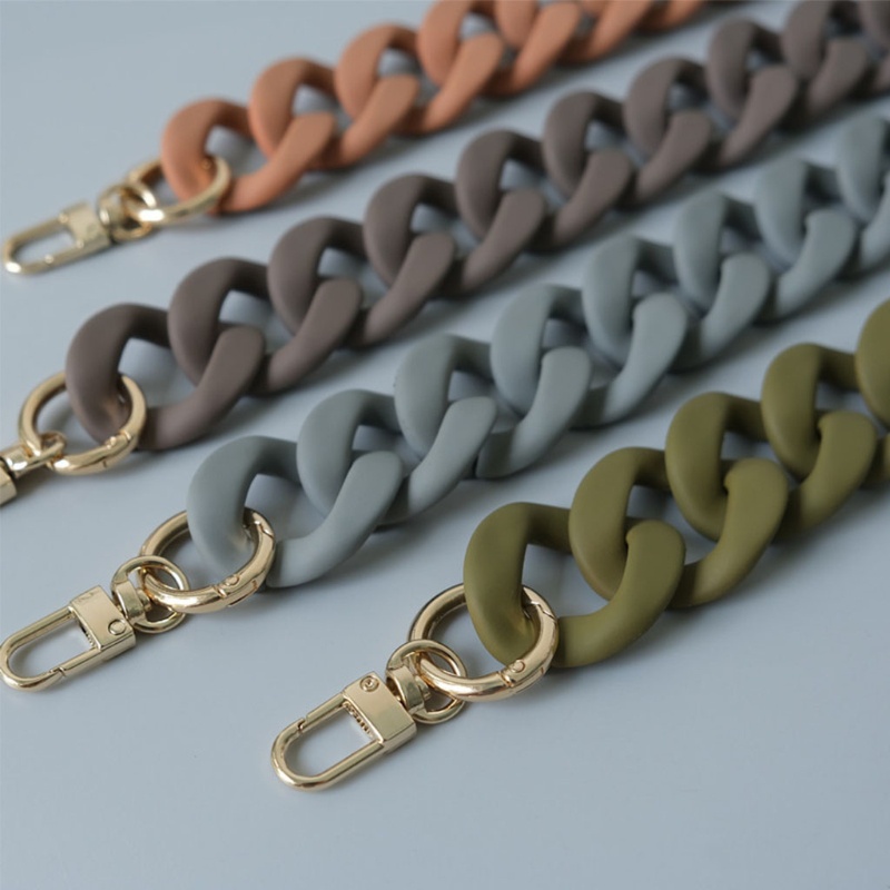 Dây Xích Acrylic Đeo Túi Xách Thời Trang Cho Nữ