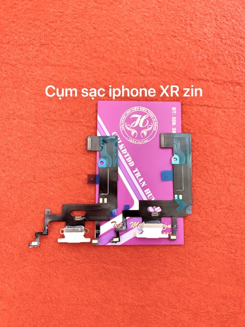 Cụm đuôi sạc iphone XR zin-mới 100%