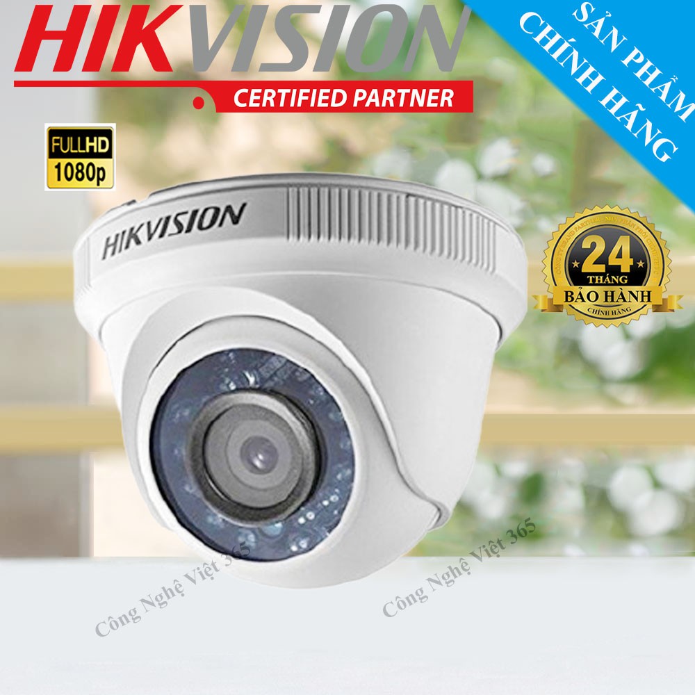 Camera an ninh Hikvision DS-2CE 56B2-IPF 4 in 1 Hồng Ngoại 20m,Dùng lắp đầu ghi, hỗ trợ AHD/CVI/TVI/ANALOG- BH 24 THÁNG