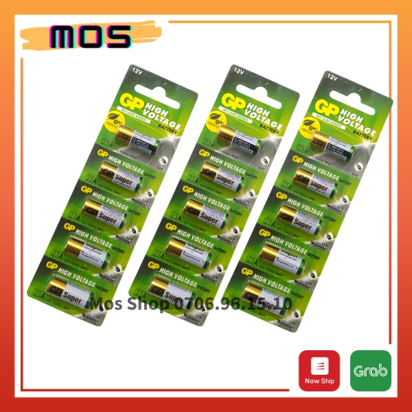 [Vỉ 1 viên] Pin Gp ⚡⚡ giao hàng 2 h⚡⚡ dùng trong chuông báo hoặc remote Mos Shop