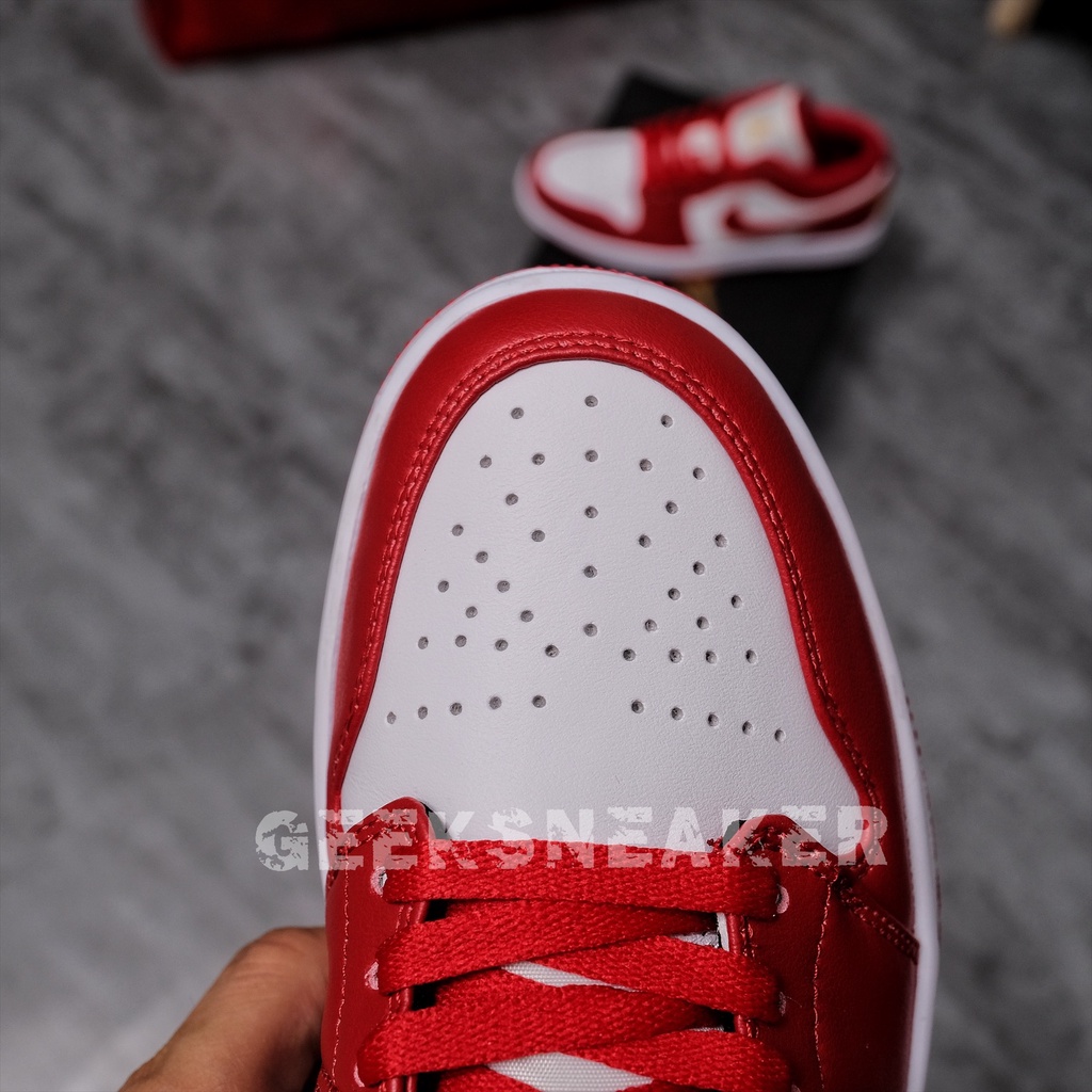 [GeekSneaker] Giày Sneaker - Jordan 1 Low Cardinal Red