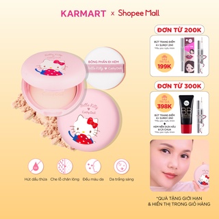 Phấn phủ kiềm dầu chống bóng nhờn Hello Kitty Cathy Doll Oil Control Blur Pact 6.5g Translucent
