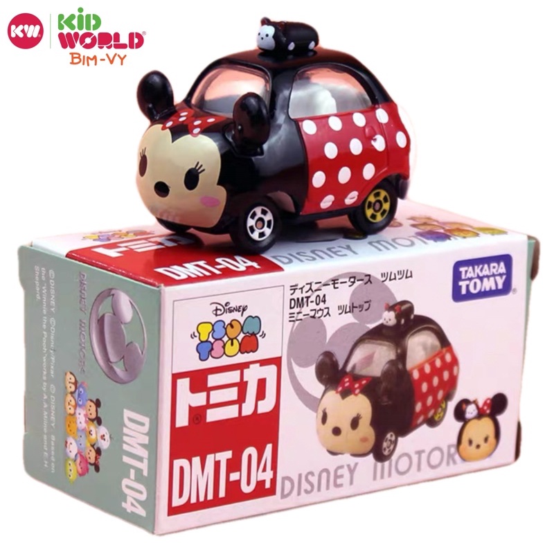 Xe mô hình Tomica Box Disney TsumTsum Top DMT-04. Made in China. MS: 642.