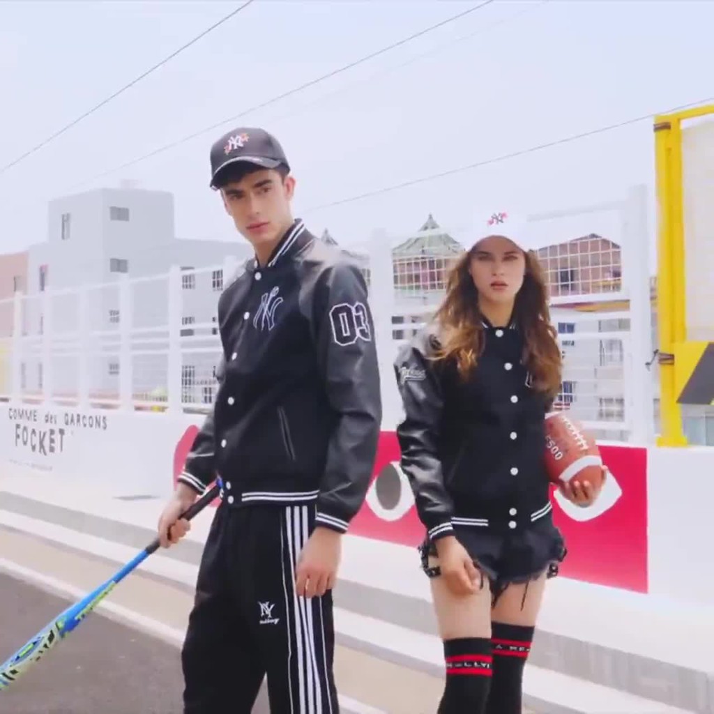 Áo Khoác Bomber Bóng Chày Nam Nữ Nỉ Phối Tay Da Kèm Video+ Ảnh Thật | BigBuy360 - bigbuy360.vn