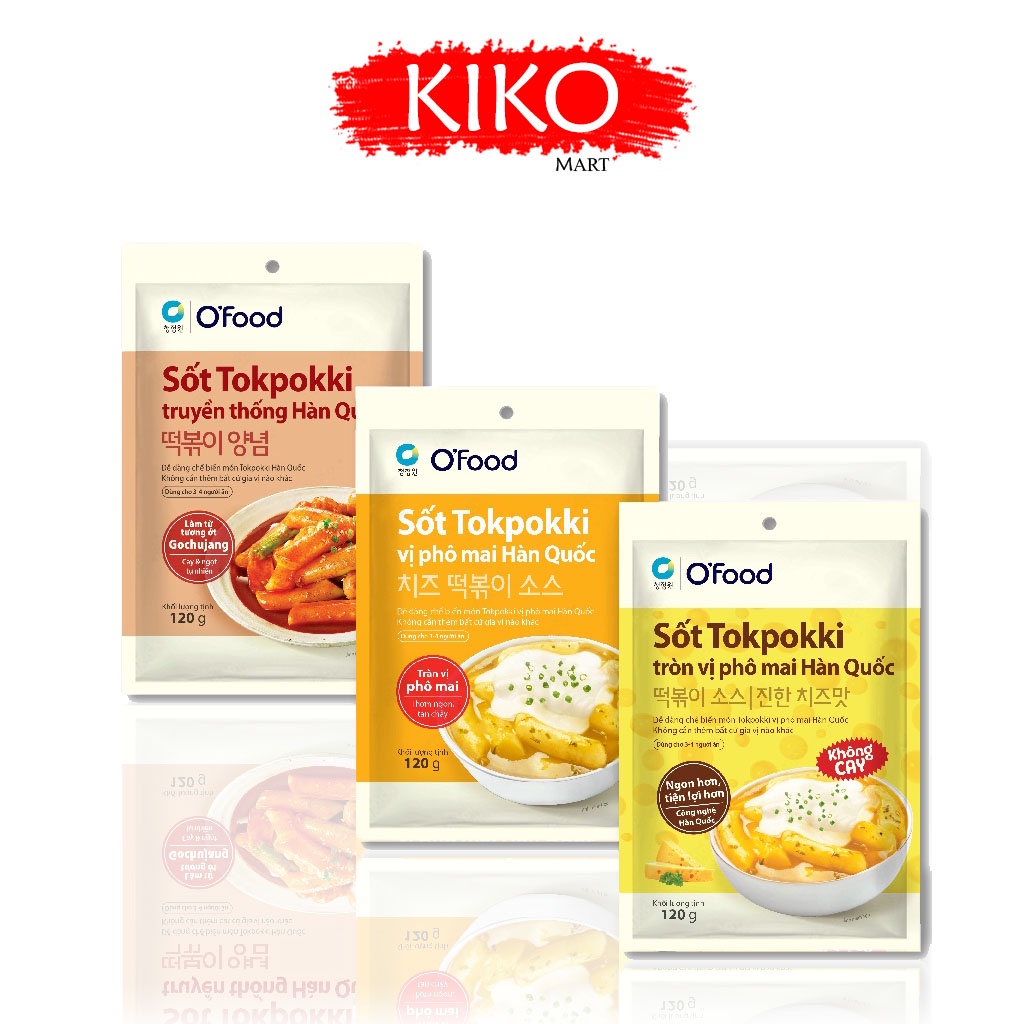 Sốt Tokbokki / Tokpokki Hàn Quốc O'Food 120g