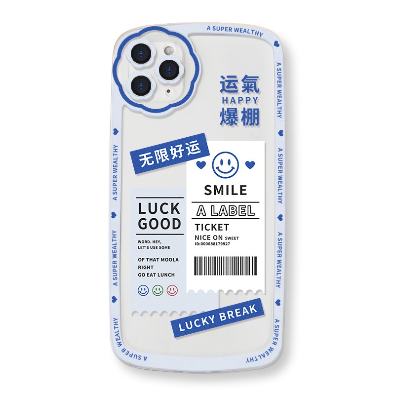 Ốp lưng iphone Ốp Điện Thoại Silicon In Họa Tiết Hoa Kèm Dây Đeo Cho Iphone 13Promax 12 11 / xr / 7 / 8 / PLUS Dinuo case