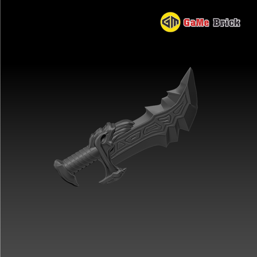 Phụ kiện Lego - Đao Kratos v1 - Blade of Chaos