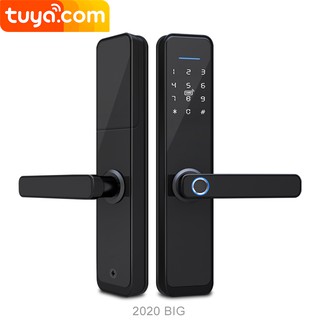 Khóa vân tay thông minh Tuya S7 + bổ xung chốt cơ an toàn