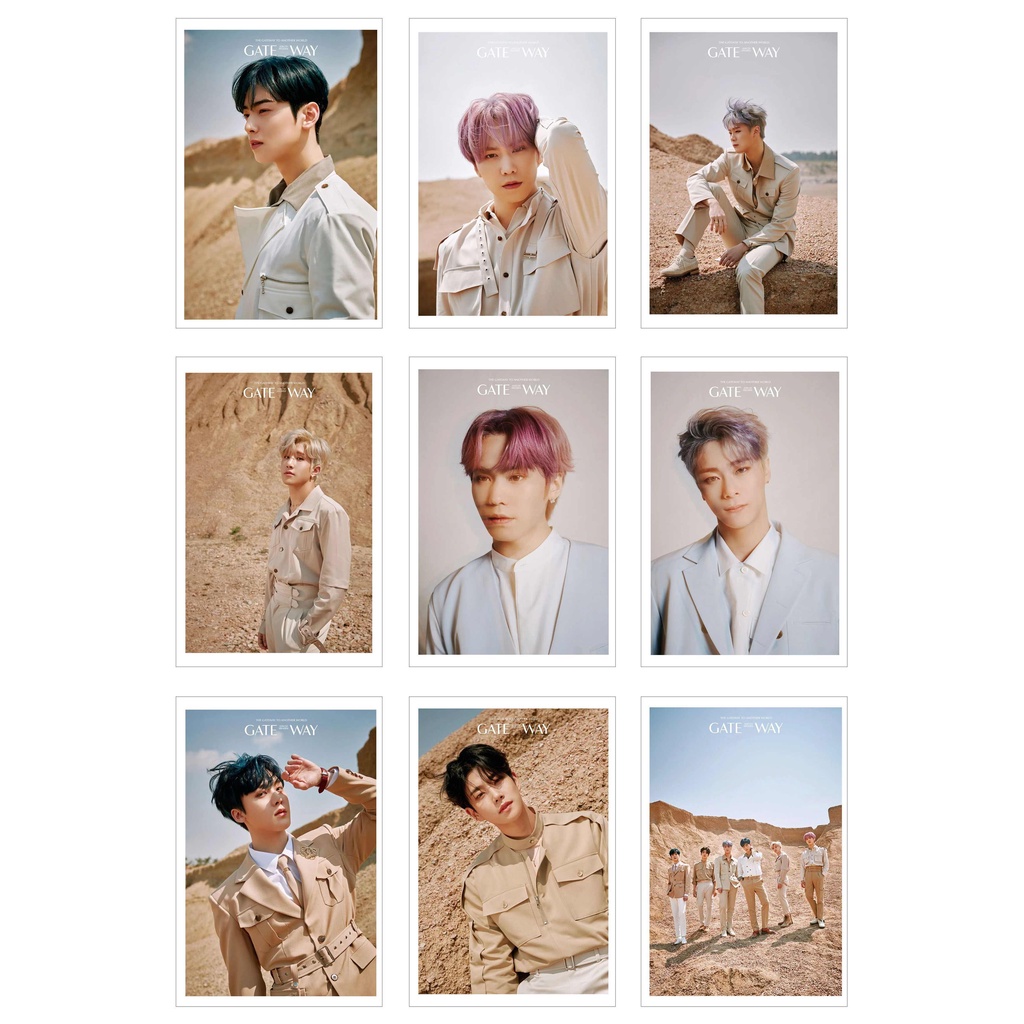 [Ép Lụa] Lomo Card 27 Ảnh ASTRO 'GATEWAY'