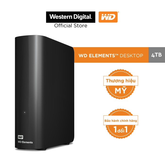 Ổ cứng WD Elements 4TB-3.5 INCH