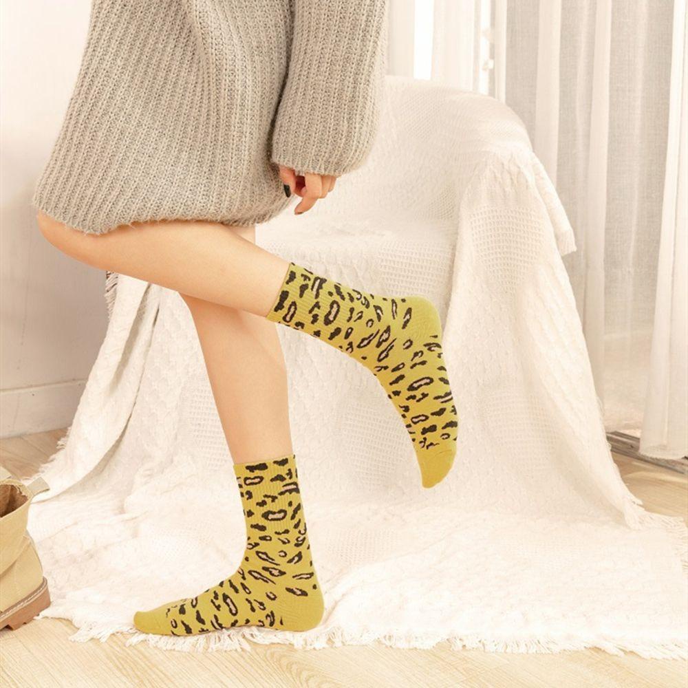 Rowans Vớ Cotton Mới Lạ Mùa Đông Cổ Điển Đơn Giản Cho Nữ