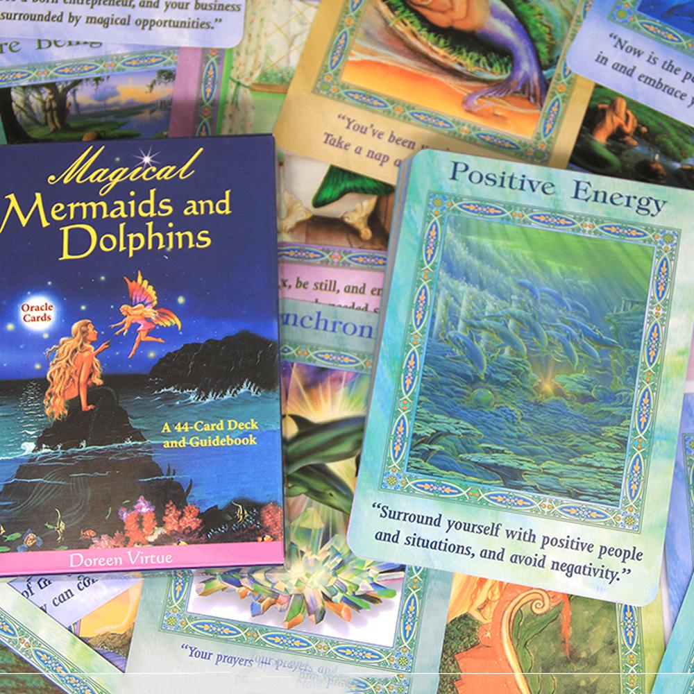 Bộ Bài Tarot 44 Lá Hình Nàng Tiên Cá Và Cá Heo