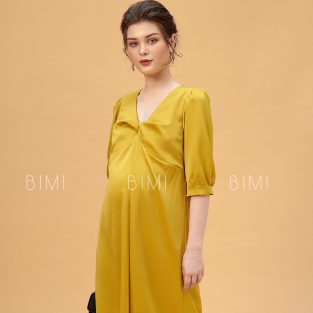 ĐẦM VÀNG XOẮN NGỰC - BIMI