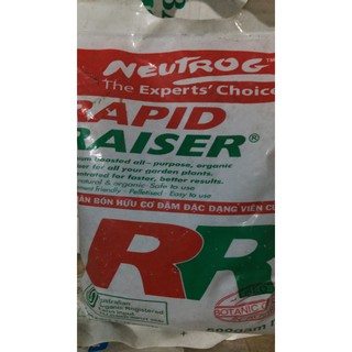 PHÂN HỮU CƠ TAN CHẬM RAPID RAISER GÓI 1kg
