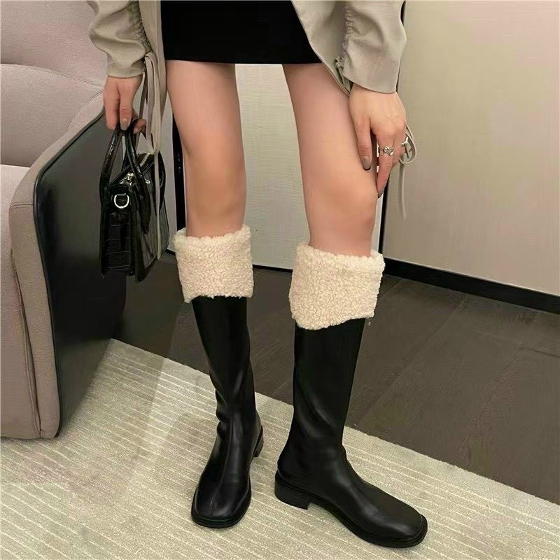 Boot đùi cổ lông fullbox
