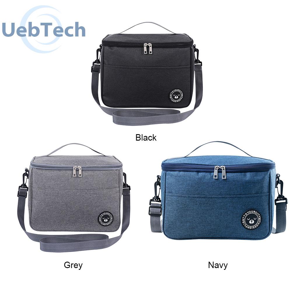 Uebtech Portable Lunch Insulation Bag Waterproof Food Cooler Ice Pack Thermal Bags