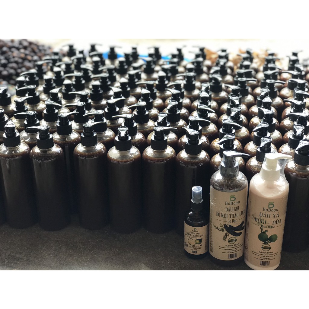 COMBO NGĂN RỤNG TÓC: DẦU GỘI BỒ KẾT THẢO DƯỢC CÔ ĐẶC, DẦU XẢ THIÊN NHIÊN BƯỞI DỪA VÀ XỊT TINH DẦU BƯỞI BOBOON | BigBuy360 - bigbuy360.vn